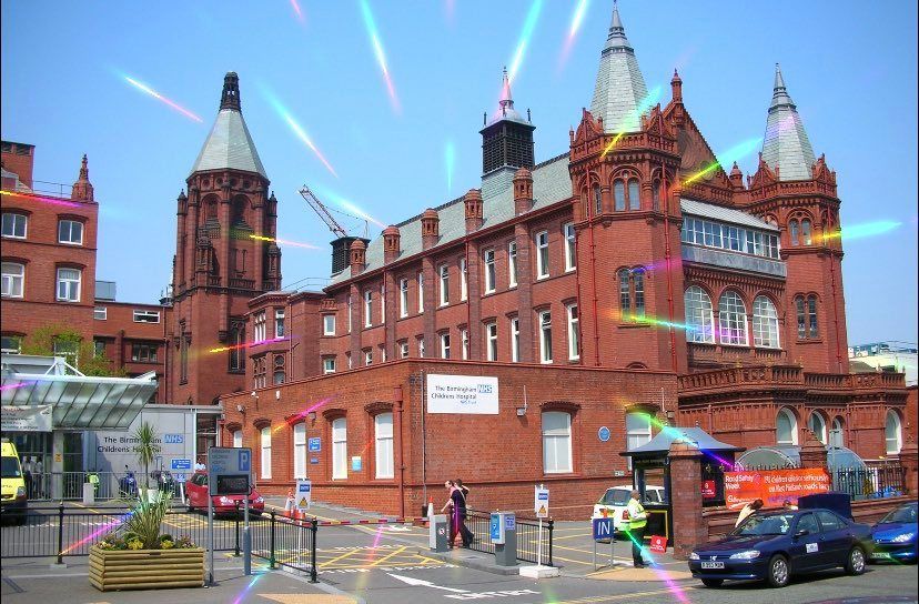 Photograph showing Birmingham Children's Hospital
